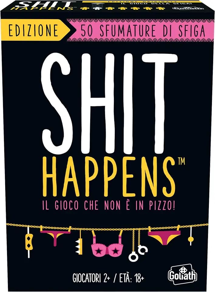 Goliath – Shit Happens: 50 Shades of Shit, Kartenspiel ab 18 Jahren, Gesellschaftsspiele für Erwachsene