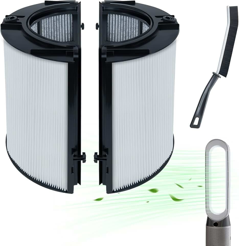 2-in-1 HEPA Filter und Aktivkohlefilter Kompatibel mit Dyson Luftreiniger