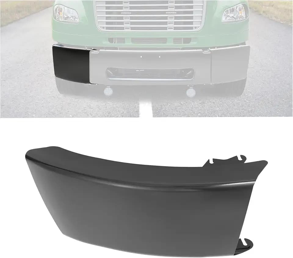 HECASA Bumper End Cap Compatible with 2003-2021 Freightliner M2