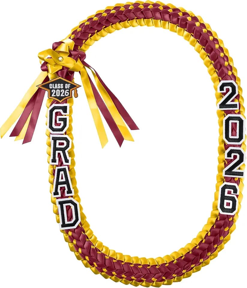 Graduation Leis Class of 2026 Graduation Necklace for High School College
