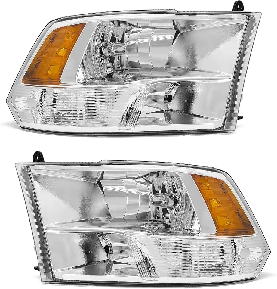 for 2010-2018 Dodge Ram 1500 & Dodge Ram 2500 Halogen Headlight
