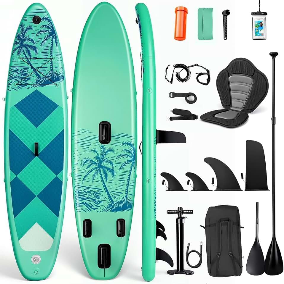 SMOOL SUP Aufblasbares Stand Up Paddle Board 335cm*80cm