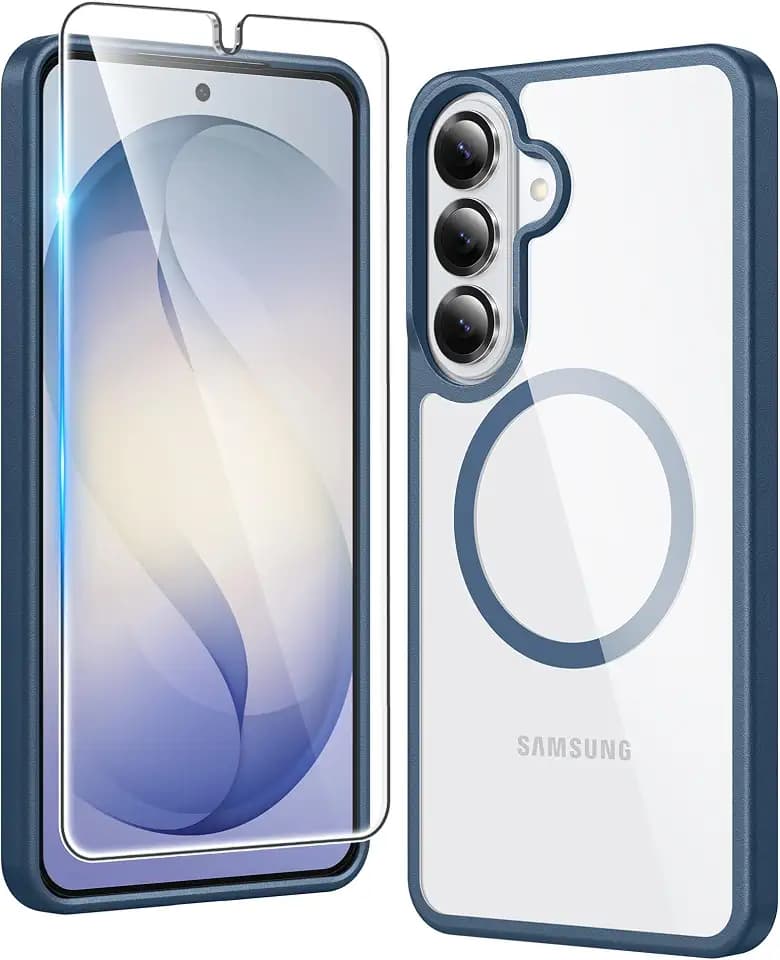 FNTCASE for Samsung Galaxy S26-Plus Case Clear Compatible with Magsafe