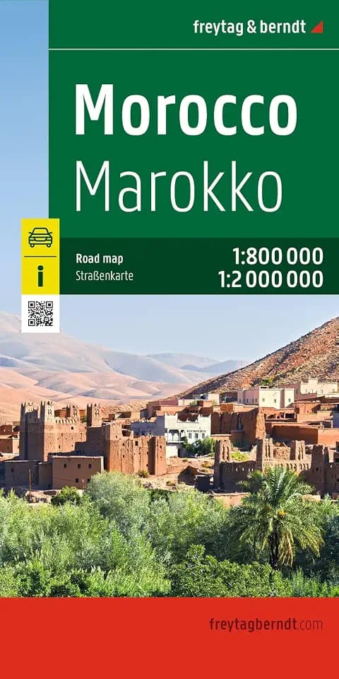 freytag & berndt Straßenkarte Marokko 1:800.000