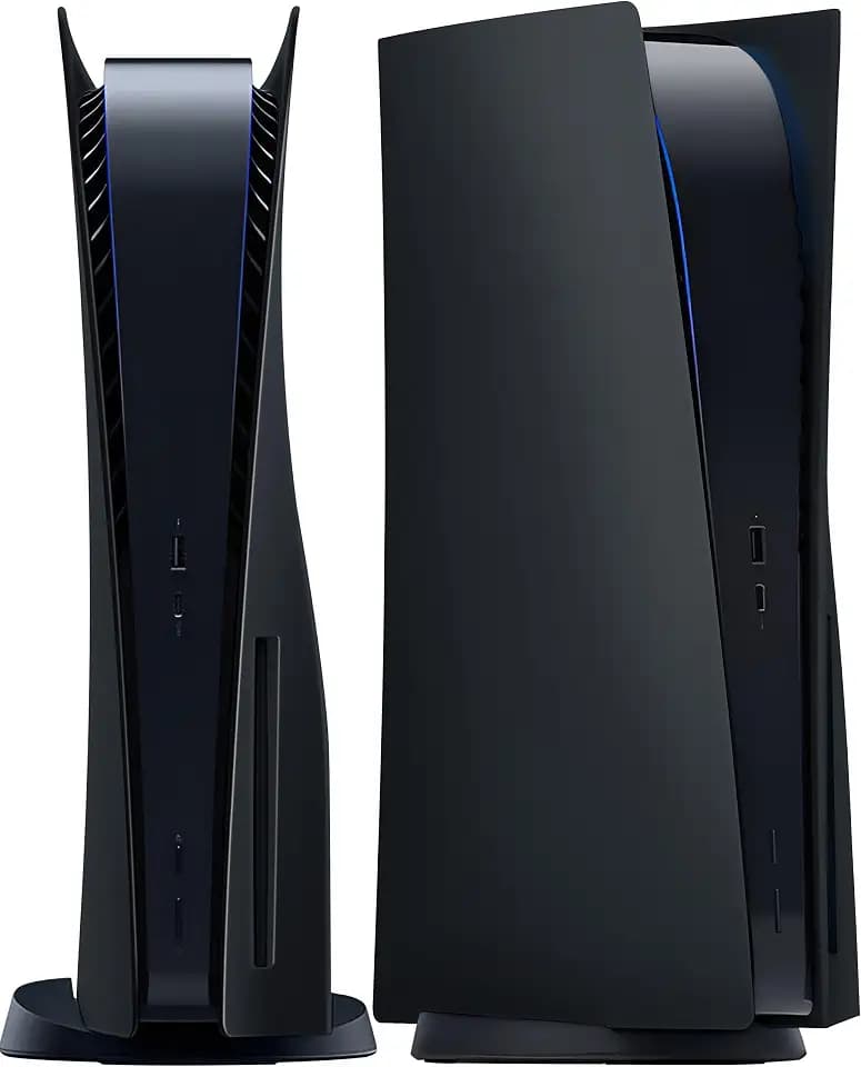 Joso Faceplate für PS5 Disc Edition, Anti-Scratch staubdichtes Gehäuse Ersatz, Cover Skin Fit für PS5 Konsole (CD-ROM), Platten für PS5 Zubehör, einfache Installation
