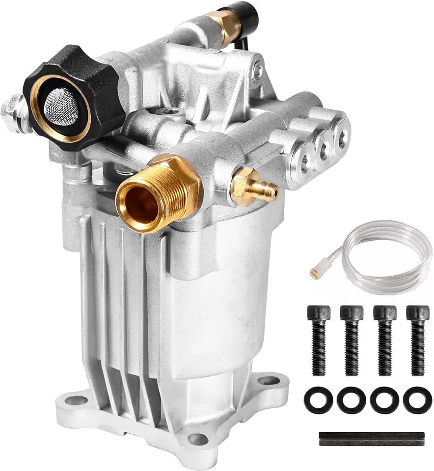 YAMATIC 3/4" Shaft Horizontal Pressure Washer Pump 3200 PSI @ 2.5 GPM