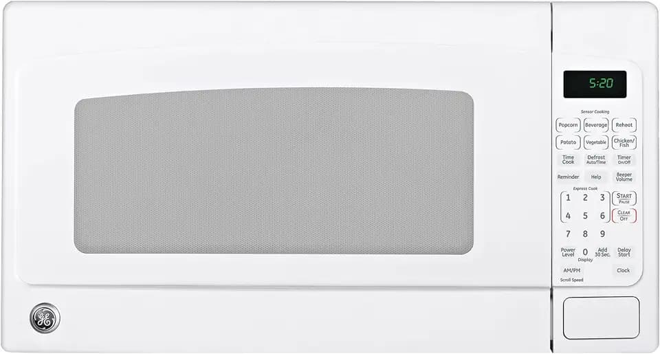 GE Countertop Microwave Oven, 1200 Watt, 2.0 Cu. Ft., White