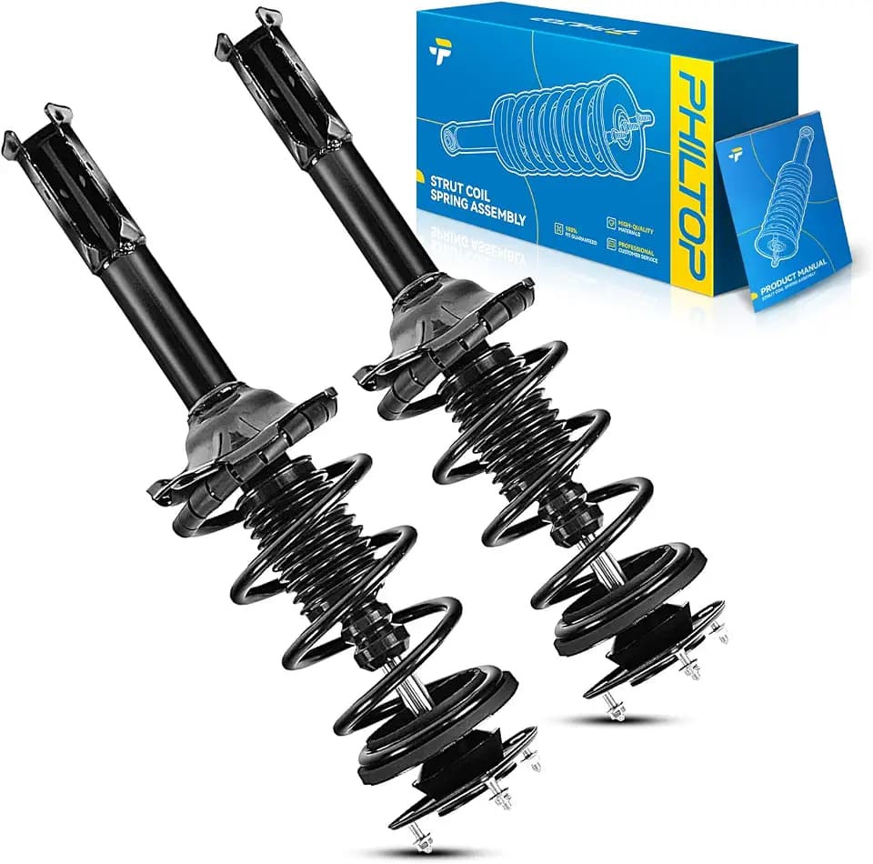 ‌PHILTOP Front Struts Set for 2004-2006 xA 2004-2006 xB 172245 * 2 - Direct Replacement Shock Assembly