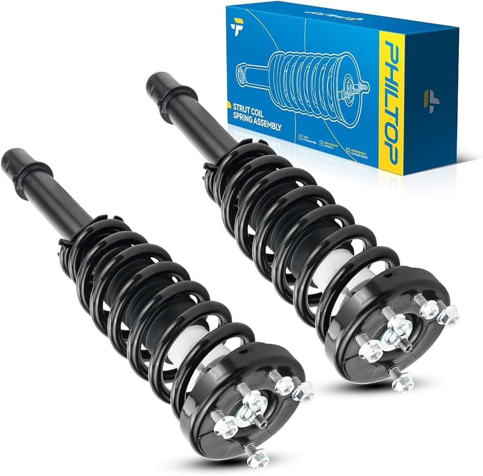 PHILTOP Set of 2 Front Strut Assembly for 2004-2008 TSX