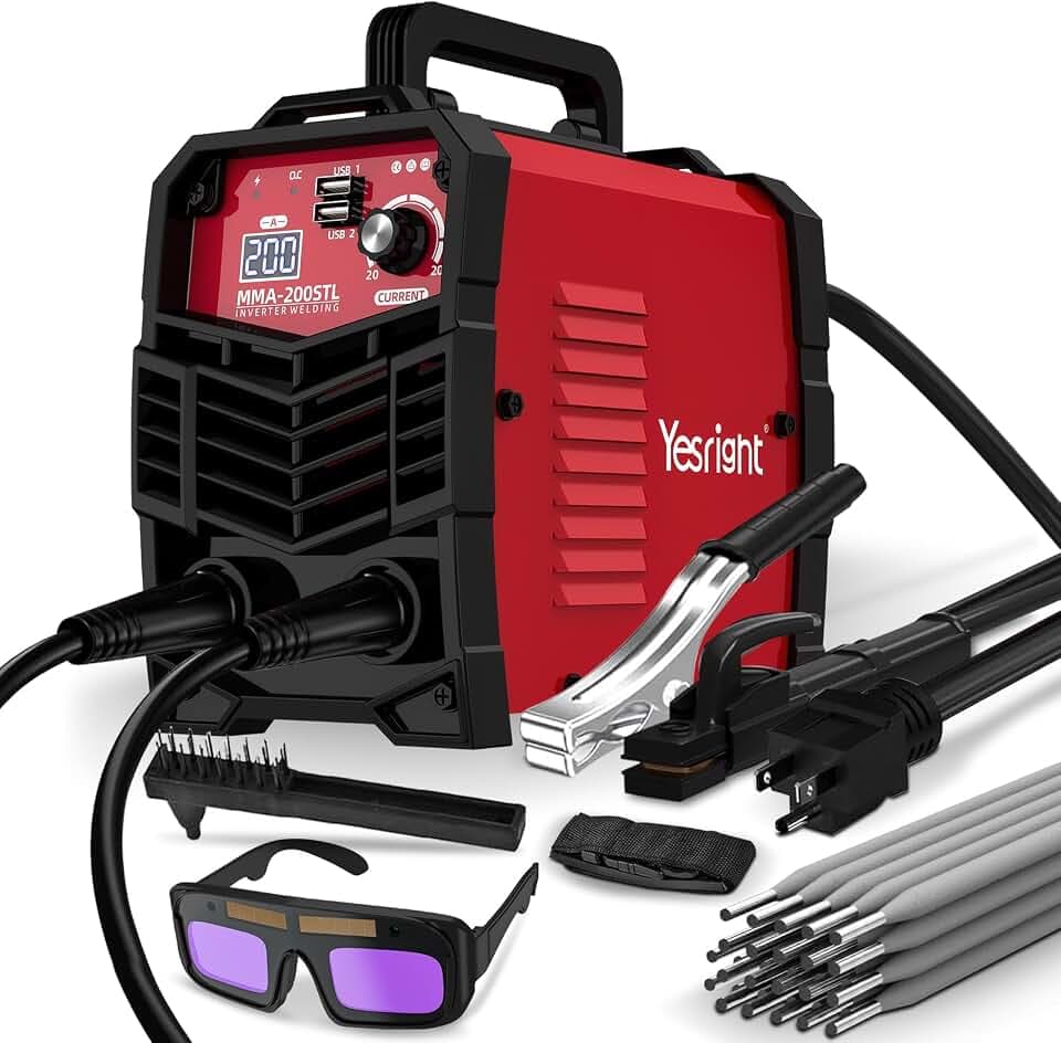 Mini Stick Welder 110V, 200A Portable Welding Machine