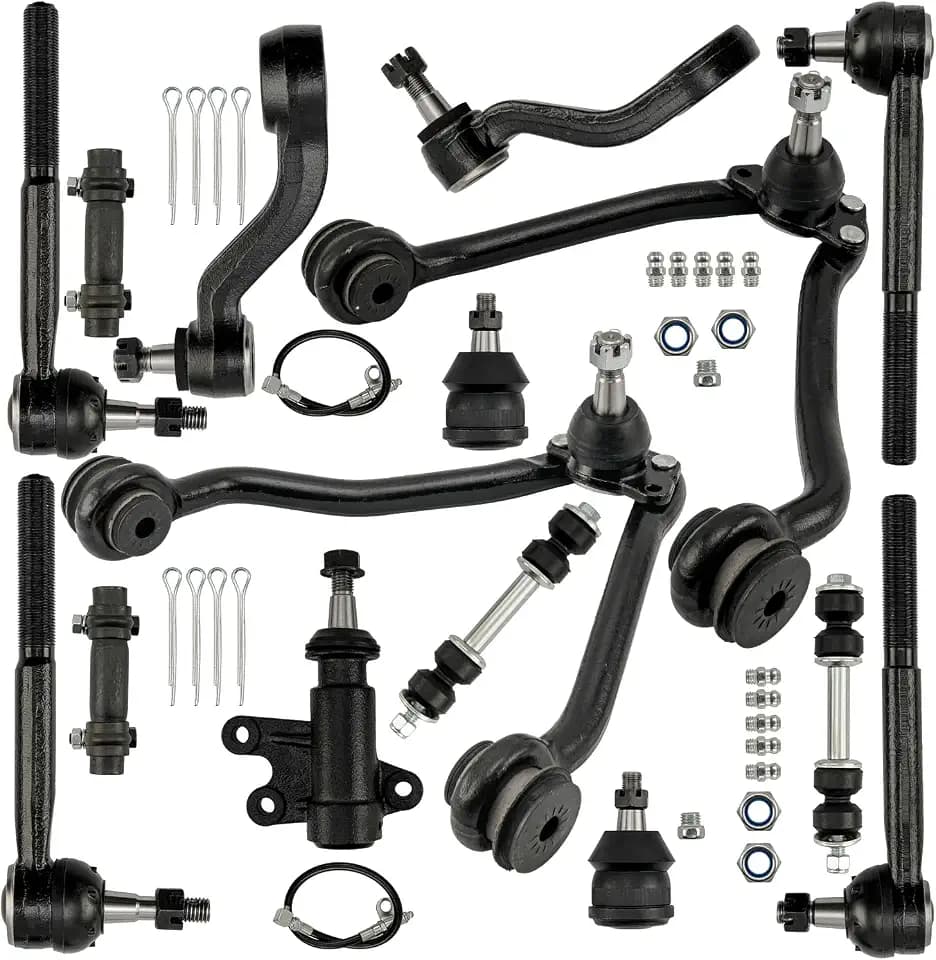 KAC Front Upper Control Arm with Ball Joint Assembly Fit for Chevrolet C2500 C3500 1993-2000,for Chevrolet C2500 Suburban 1993-1999 Replacement Control Arms Suspension Kit