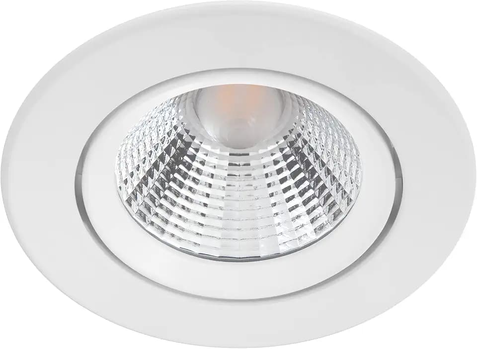 PHILIPS LED Einbauspot Sparkle, weiß, 5,5W, dimmbar, warmweißes Licht (2.700K)