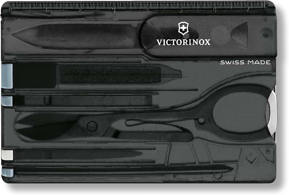 Victorinox Swiss Card Classic Multitool, 10 Funktionen, Taschenmesser