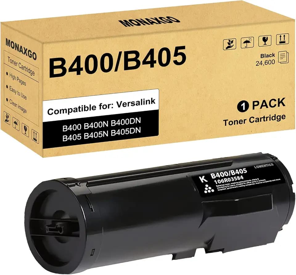 Versalink B400 B405 Toner Cartridge 106R03584 Black Toner 24,600 Pages 1pk