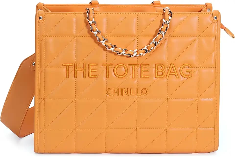 Chinllo Tote Bag for Women Top Handle Satchel Purse and Handbags with Shoulder Strap