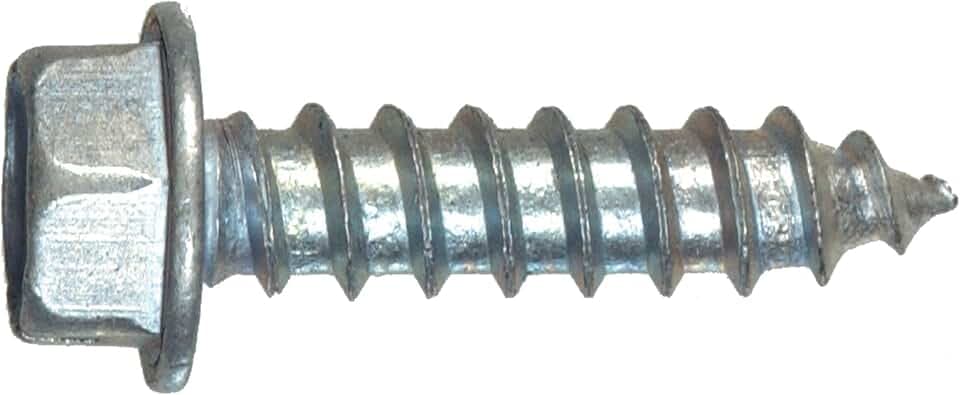 The Hillman Group 35103 Hex Washer Head Sheet Metal Screw 8 x 1-1/4 50-Pack