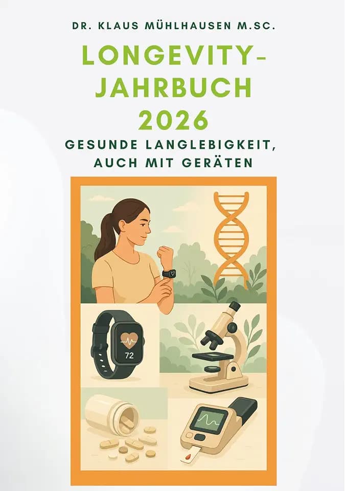 Longevity-Jahrbuch 2026: Gesunde Langlebigkeit, auch mit Geräten