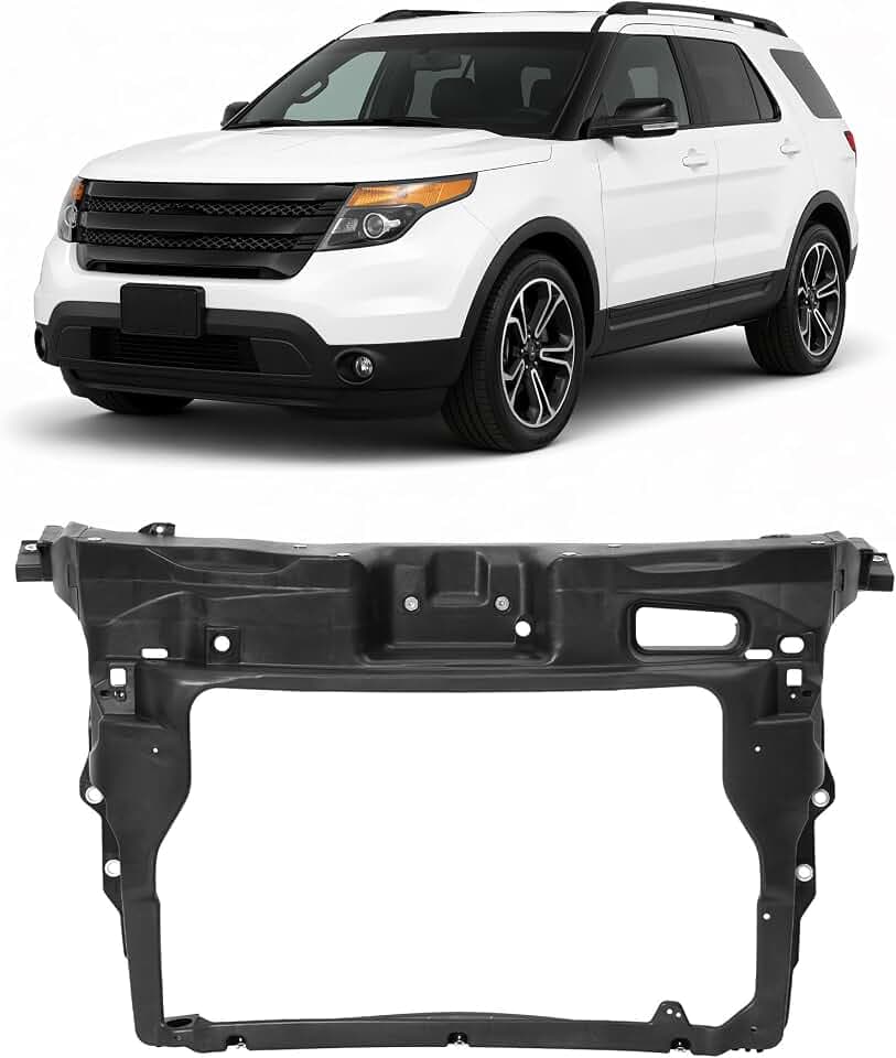 ALMULOO Radiator Support Compatible with 11-15 Explorer Sport Base Limited