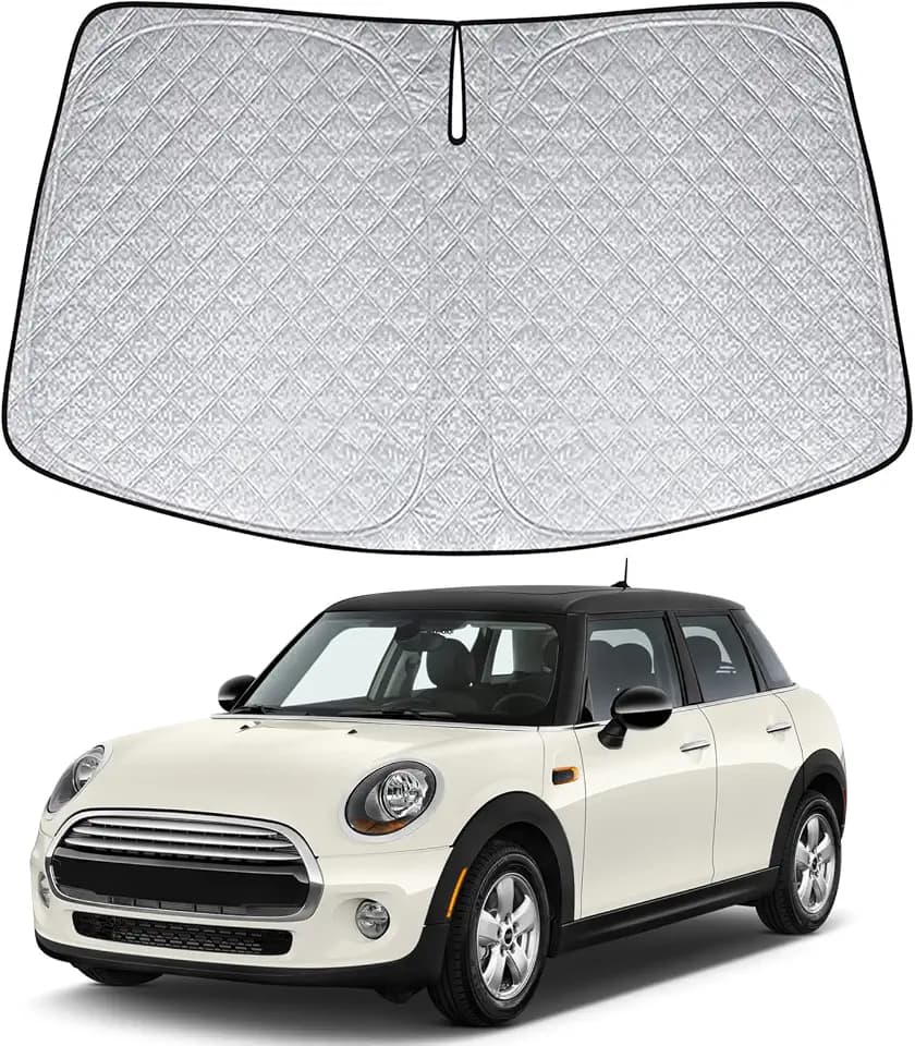 6 Layers Windshield Sun Shade for Mini Cooper 2015-2024