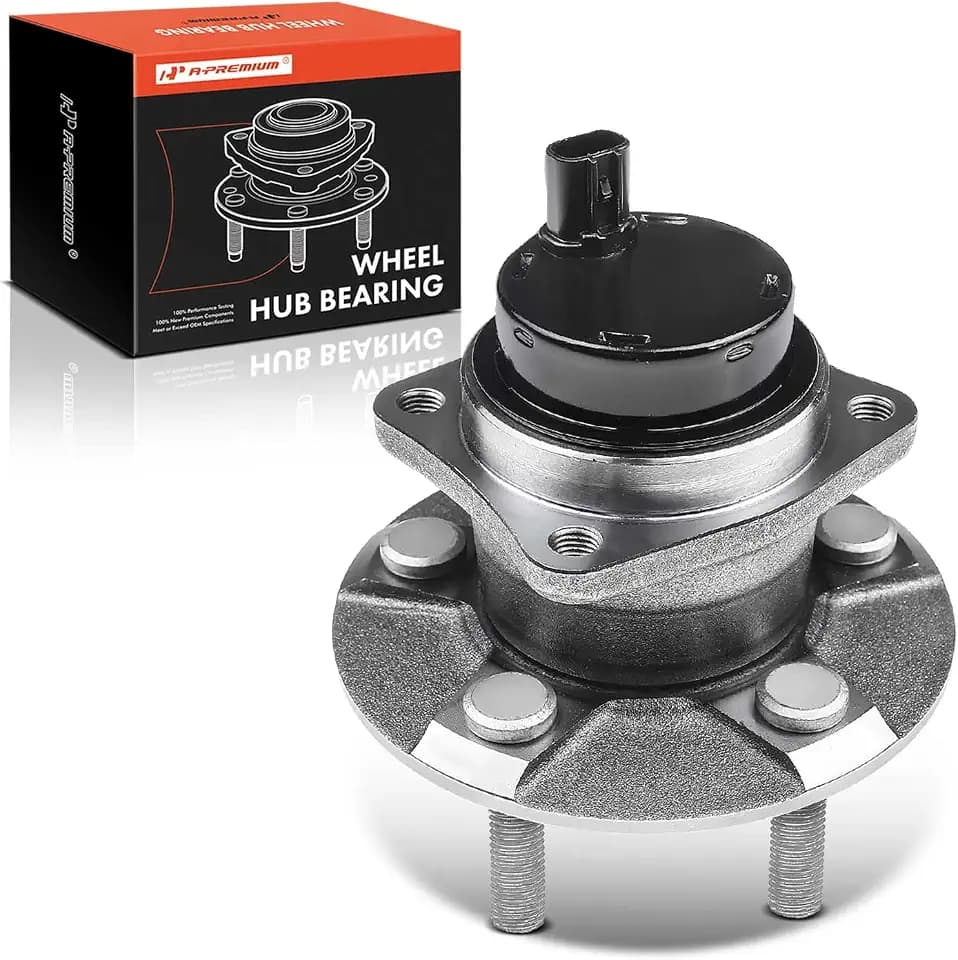 A-Premium Rear Wheel Bearing and Hub Assembly with ABS & 5-Lug