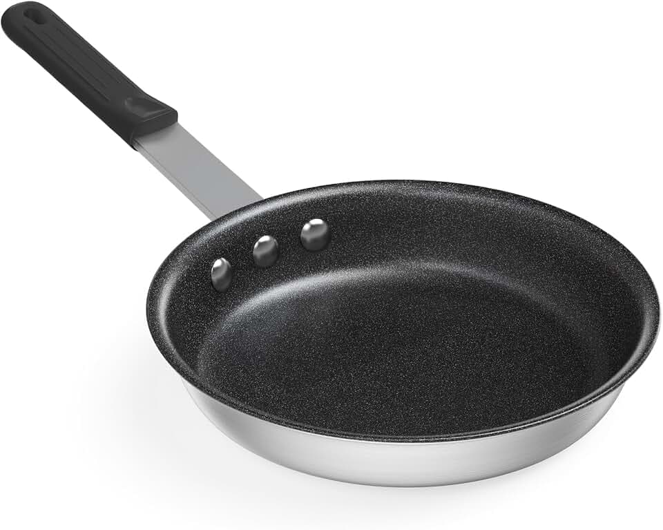 Sweetcrispy 8 Inch Non stick Small Frying Pan Espresso