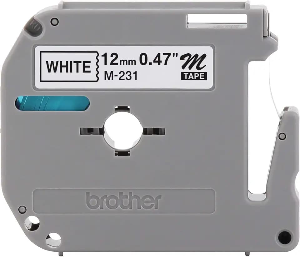 Brother M231 1/2in Labeling Tape