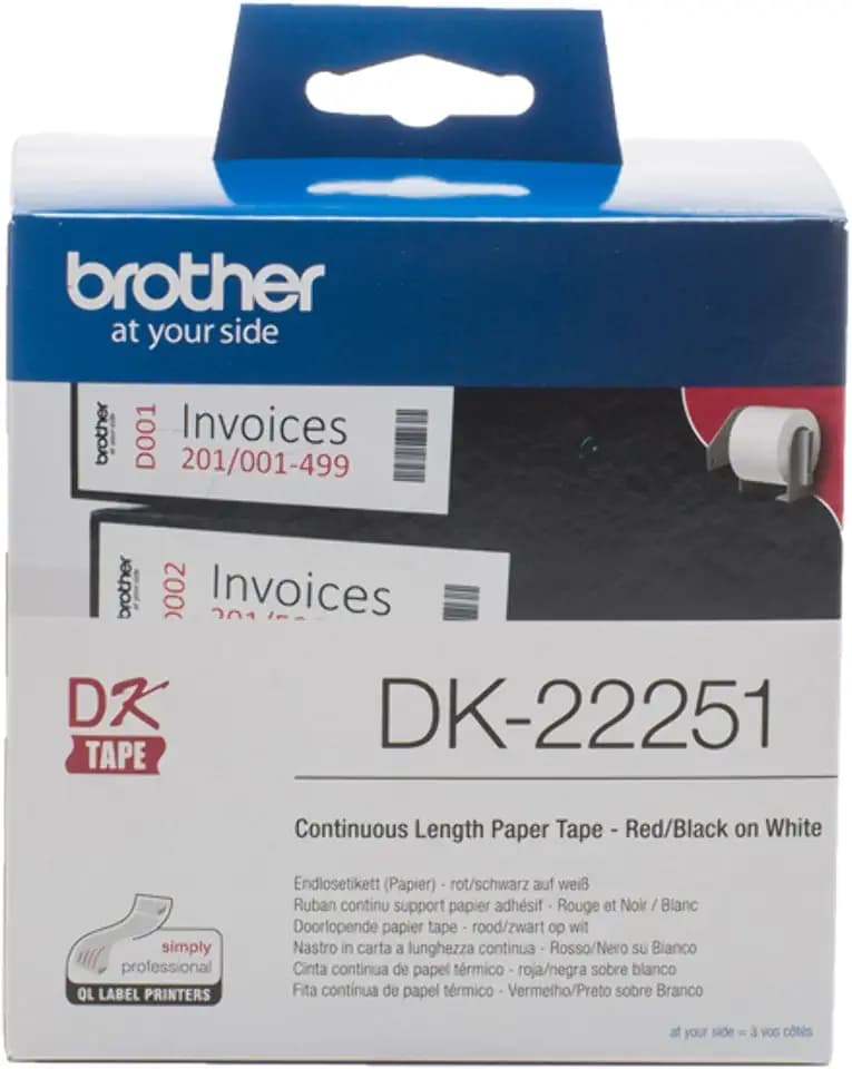 Brother Durchgehendes Thermopapierband DK-22251