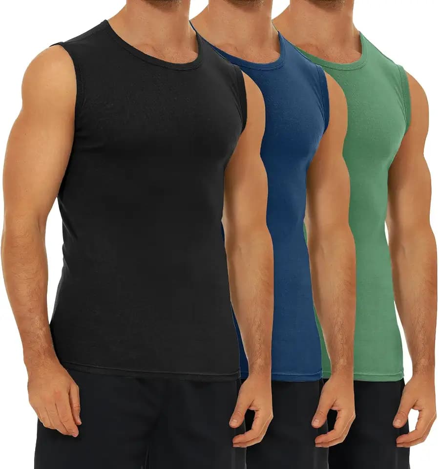 FALARY 3er/6er Pack Unterhemd Herren Baumwolle Tank Top Unterhemden S-5XL