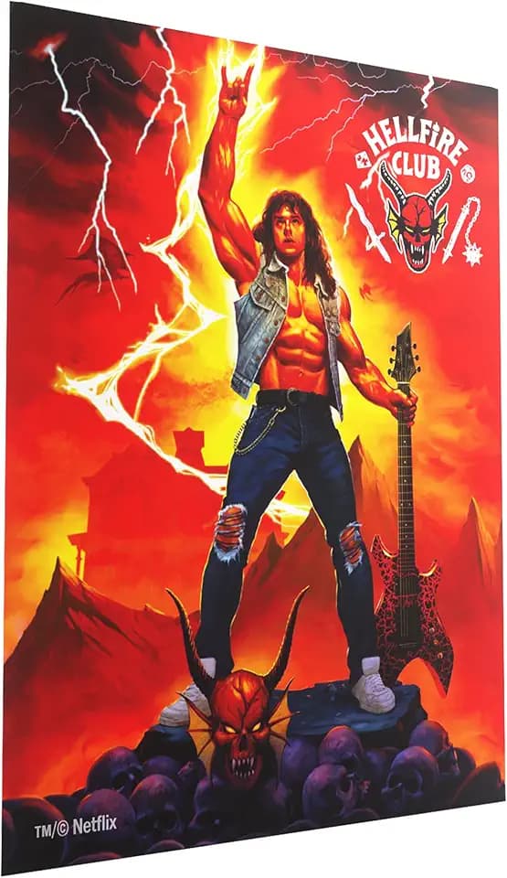 Stranger Things Hellfire Club Eddie Munson Art Sleeves (50 Pack)