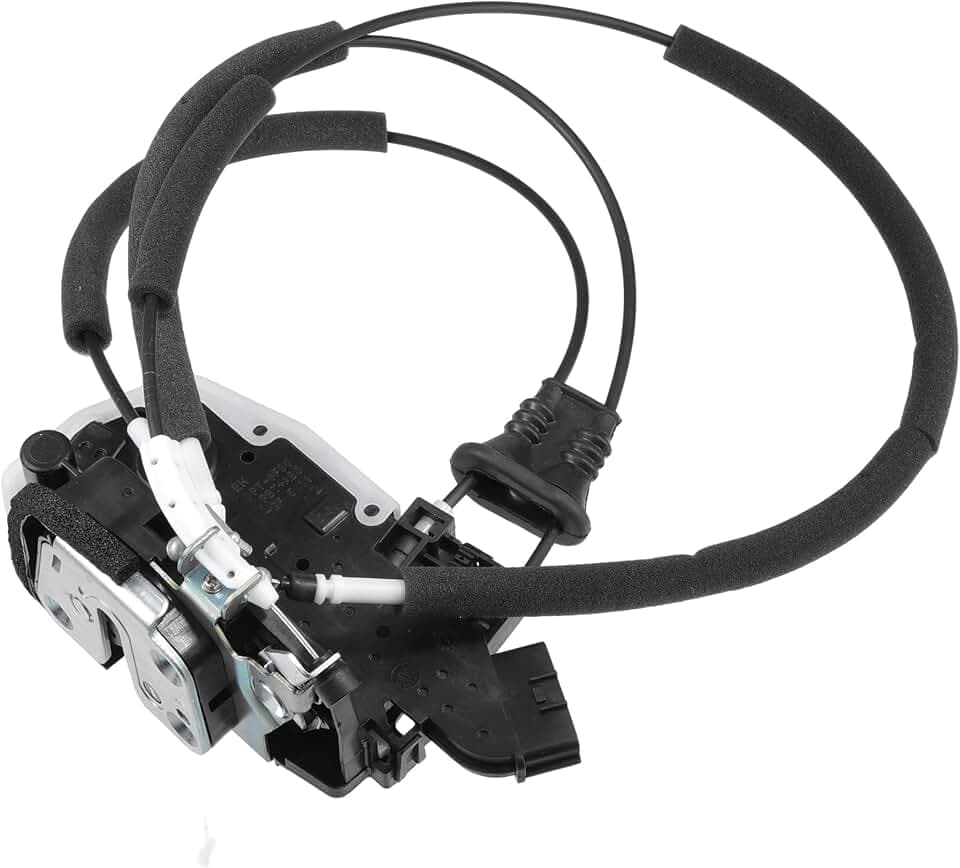 uxcell Replacement Front Right Passenger Side Power Door Lock Actuator Motor with Cable for Nissan Murano 2009-2014 Door Latch Actuator Assembly Replace No.805001AA0A Black