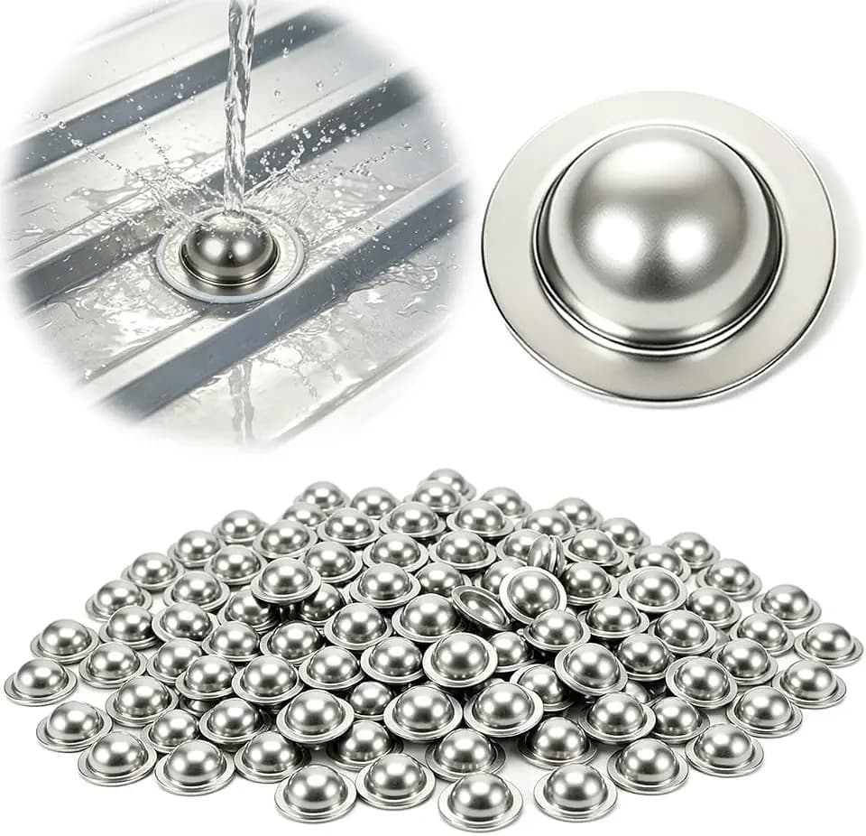 150 Pcs Stainless Roof Screw Caps, Rustproof, Protects Roof Screws