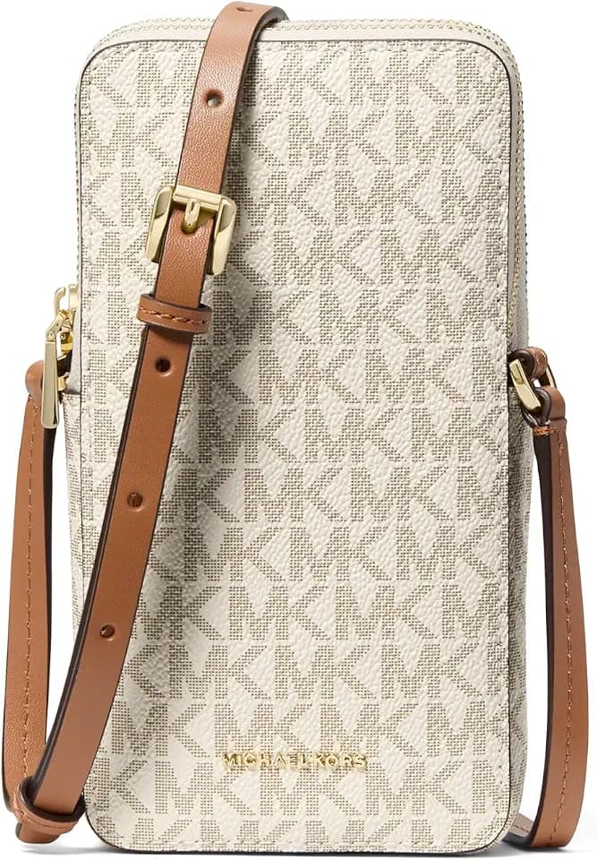 Michael Kors Women's Jet Set Small Double Zip Phone Crossbody