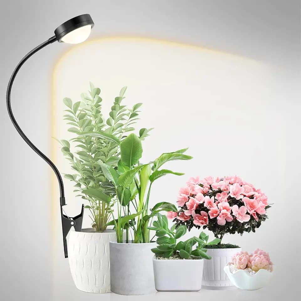 Pflanzenlampe LED Vollspektrum mit Optischer Linse und Timer