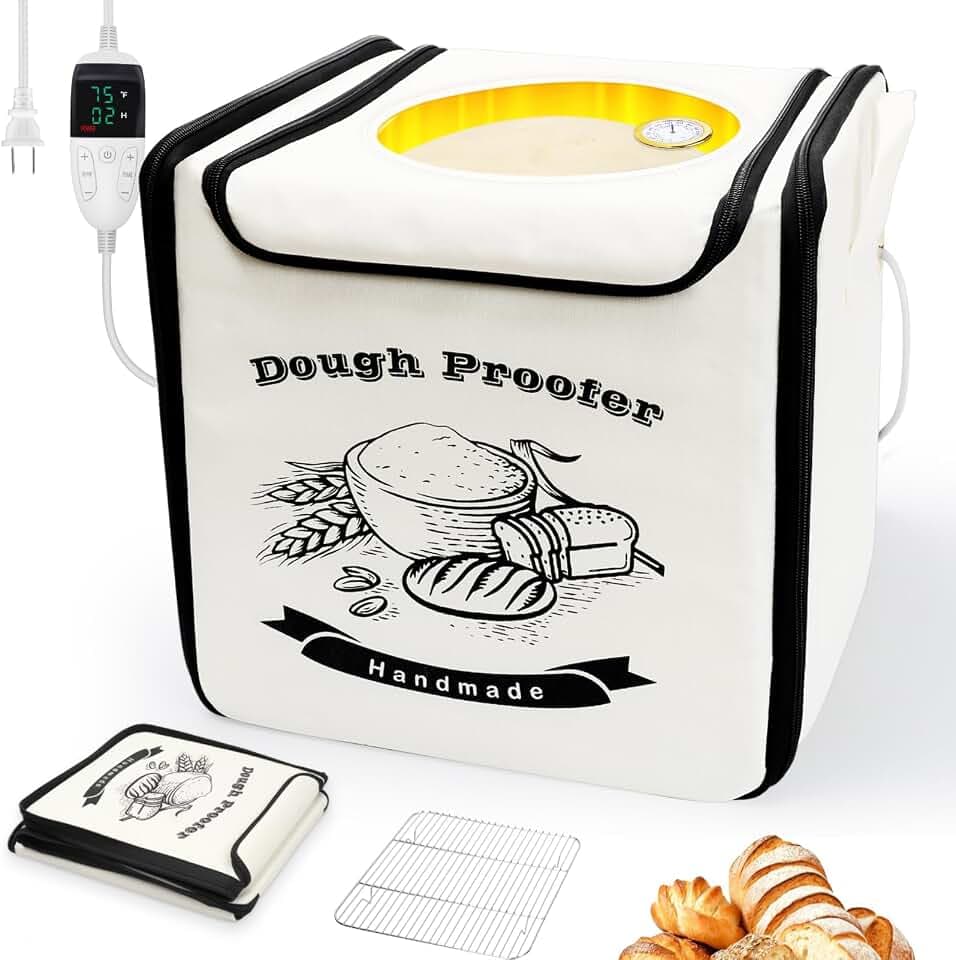 Homelove Folding Bread Proofing Box - 65-125℉ Temp Control & 24H Timer