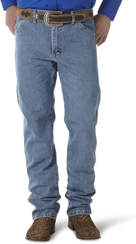 Wrangler Herren-Jeans George Strait, gerader Cowboyschnitt, Originale Passform