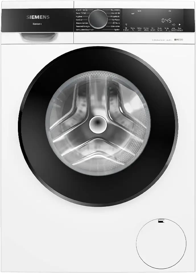 Siemens iQ500 Waschmaschine 10 kg 1600 UpM SmartFinish WG56G2Z41 | Zeitersparnis dank speedPack L, bürstenloser iQdrive Motor, Antiflecken System für saubere Wäsche