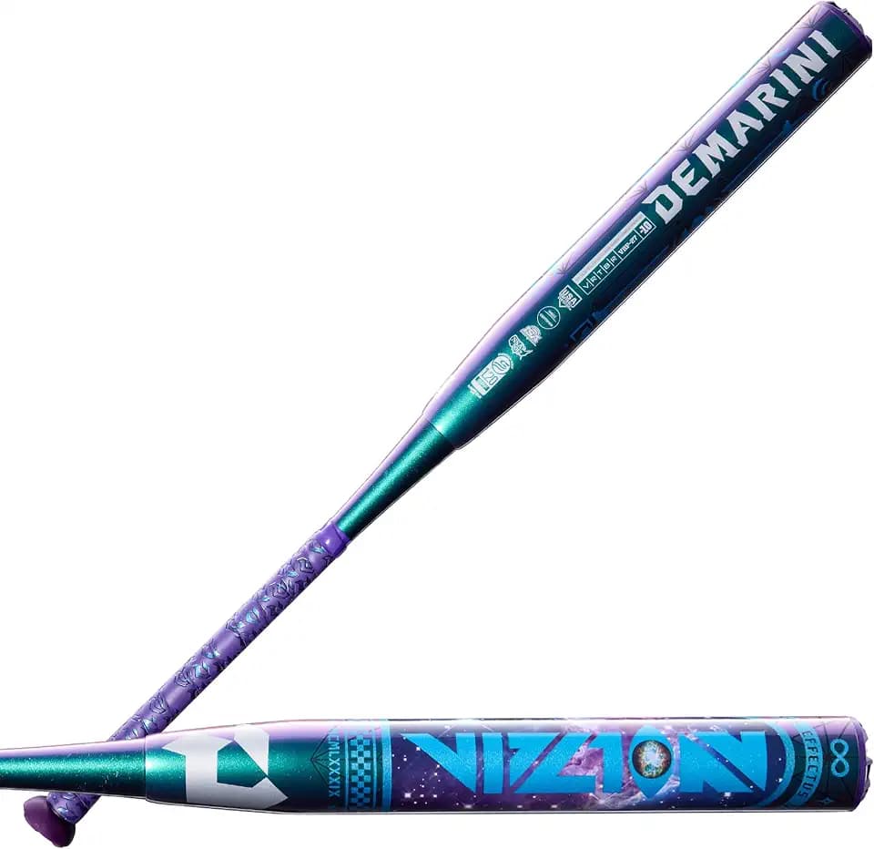 DeMarini | 2027 | Vizion Fastpitch + Softball Bat | -10 Drop | -8 Drop |-9 Drop | Sizes 32" - 34" | 1 Pc. Construction