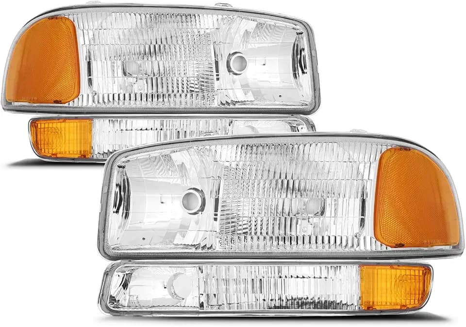 Headlight Assembly for 1999-2007 GMC Sierra 1500