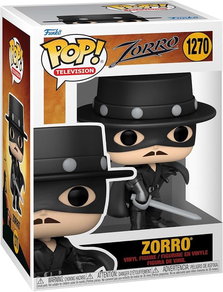 Funko Pop! TV: Zorro Anniversary - Vinyl-Sammelfigur - Geschenkidee - Offizielle Handelswaren - Spielzeug Für Kinder und Erwachsene - TV Fans - Modellfigur Für Sammler und Display