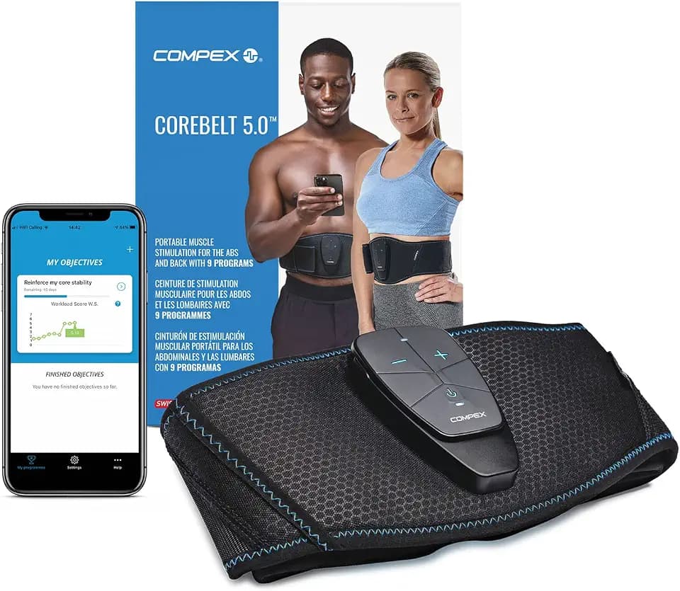 Compex Unisex Corebelt 5.0 Muskelstimulationsgürtel (1er Pack)