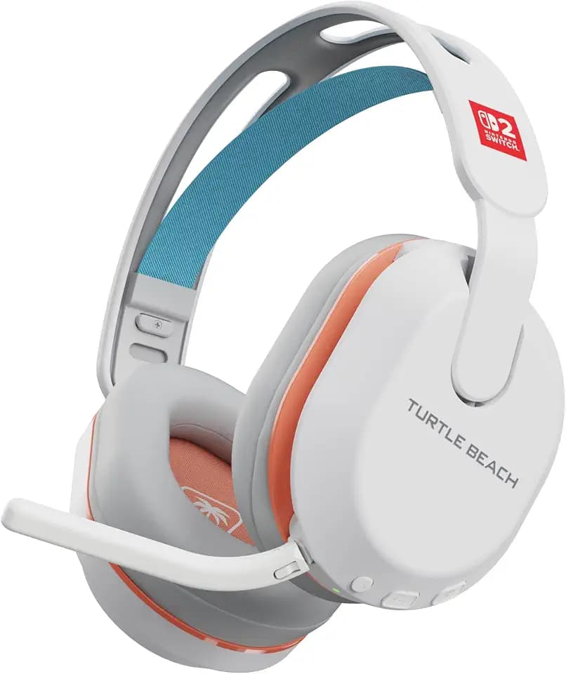 Turtle Beach Stealth 500 Wireless Gaming Headset Nintendo Switch 2, White