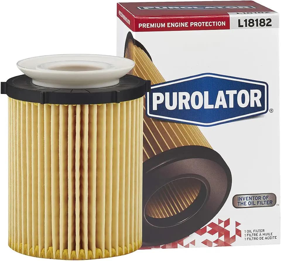 Purolator L18182 Premium Engine Protection Cartridge Oil Filter Compatible With Mercedes-Benz GLC300, C300, GLA250, GLE350, CLA250, GLB250, E300, E350 and A220