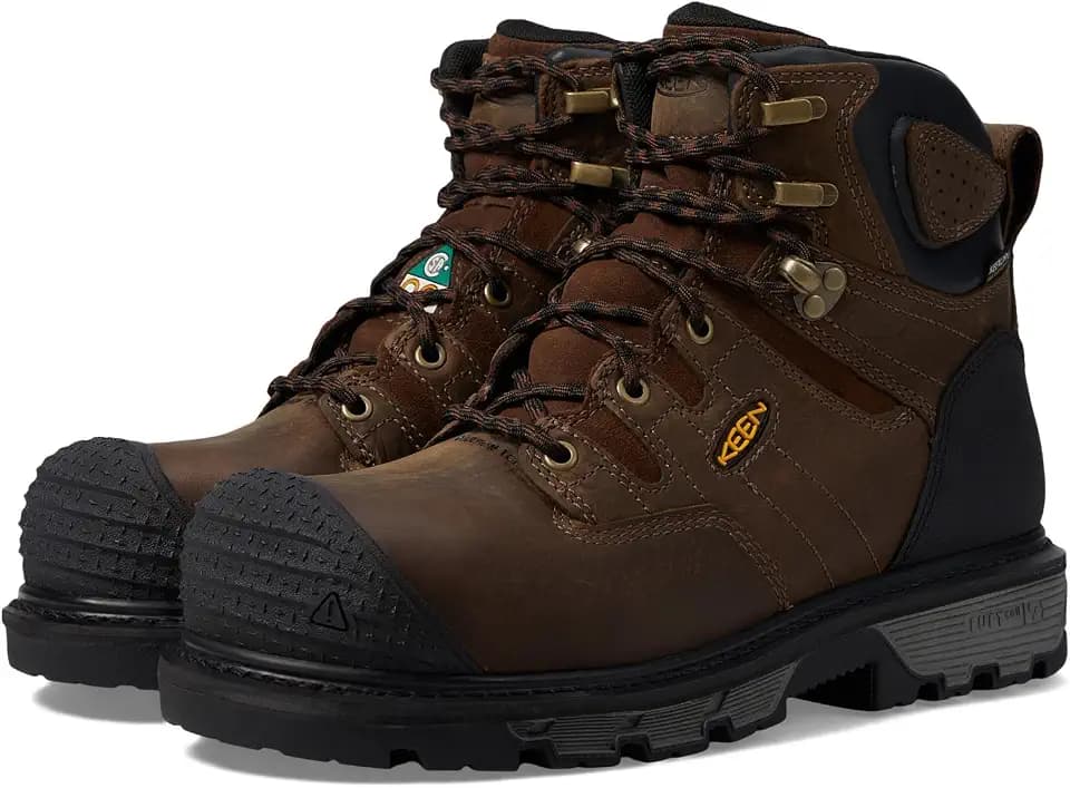 KEEN Utility Men's CSA Camden 6" Composite Toe Waterproof Work Boot
