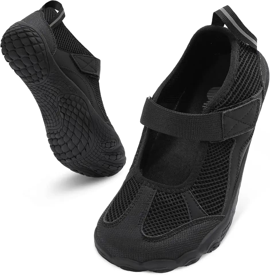BARERUN Water Shoes for Women Barefoot Womens Hiking Shoes Zero Drop Quick-Dry Aqua Travel Swim Beach River Lake Sand Pool Boat Surf Garden Gym Exercise Non Slip Wide Sandals
