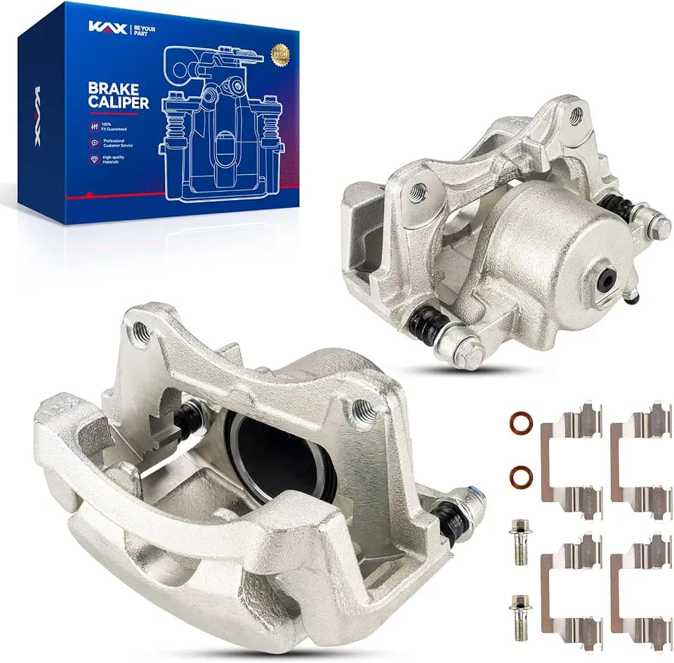 KAX Front Disc Brake Caliper Compatible with Chevrolet Malibu 2004-2012