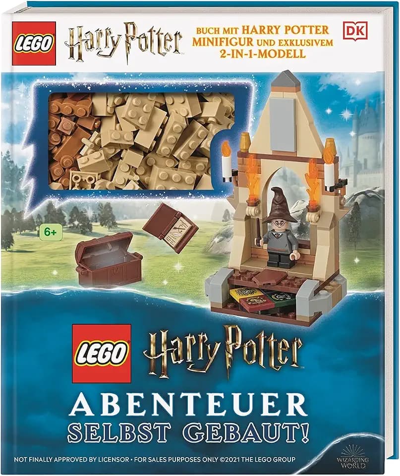 LEGO® Harry Potter™ Abenteuer selbst gebaut!: Buch mit Harry Potter Minifigur und exklusivem 2-in-1-Modell