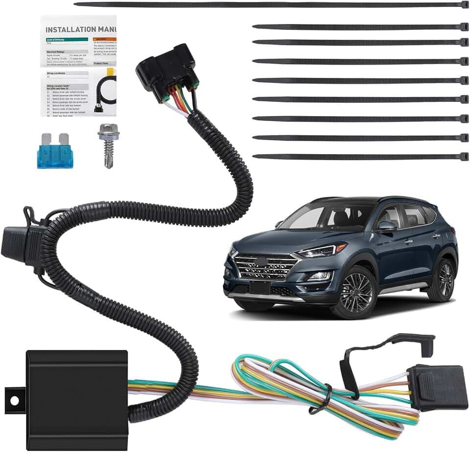 4-Pin Trailer Wiring Harness for 2020-2022 Telluride All, 2023 Sorento All