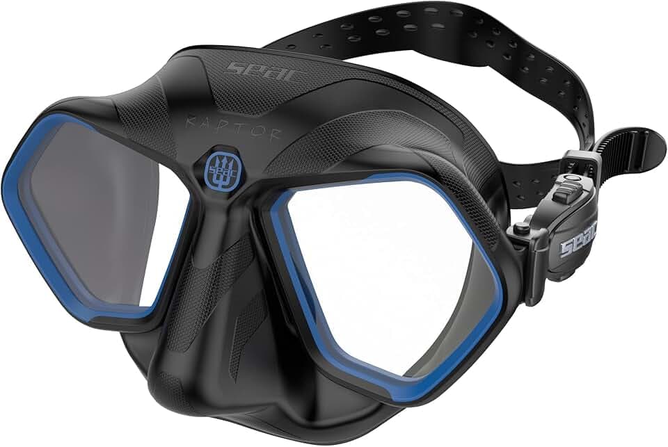 SEAC Raptor, kleinvolumige Maske zum Freitauchen und Speerfischen