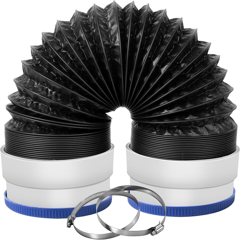 Heavy Duty 4-Inch Flexible Dryer Vent Hose, 5FT