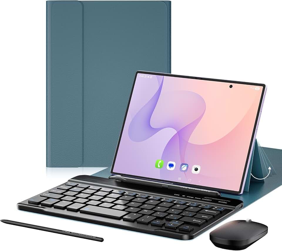 4-in-1 Wireless Keyboard Case for Galaxy Z Fold 8 Ultra/Z Fold8 Wide/7/6/5